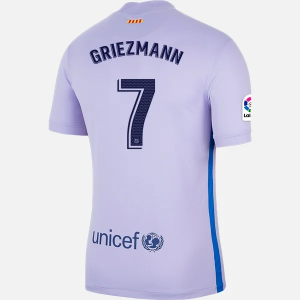 Barcelona Antoine Griezmann 7 Udebanetrøje  2021 2022 - FodboldTrøjer(S/S)