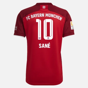 FC Bayern München Leroy Sane 10 Hjemme Trøjer  2021/22 - Kortærmet