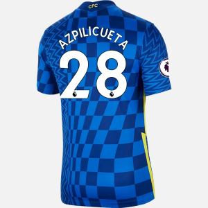 Chelsea Cesar Azpilicueta 28 Hjemme Trøjer  2021/22 - Kortærmet