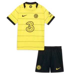 Chelsea Børn UdebaneSæt 2021/22 - FodboldTrøjer(S/S)