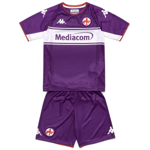 Fiorentina Børn HjemmebaneSæt 2021/22 - FodboldTrøjer(S/S)