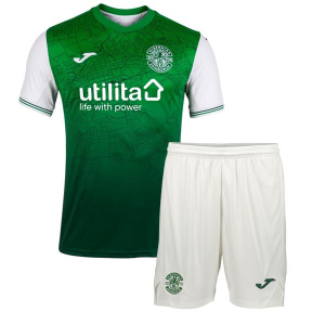 Hibernian Børn HjemmebaneSæt 2021/22 - FodboldTrøjer(S/S)