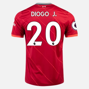 Liverpool FC Diogo Jota 20 Hjemme Trøjer 2021/22 - Kortærmet