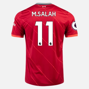 Liverpool FC Mohamed Salah 11 Hjemmebanetrøje  2021 2022 - FodboldTrøjer(S/S)