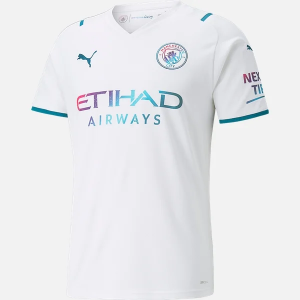 Manchester City Ude Trøjer PUMA 2021/22 - Kortærmet