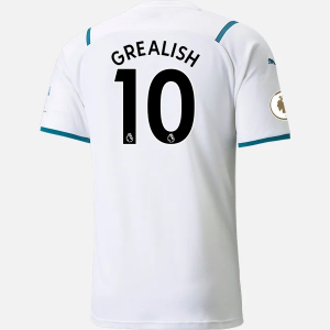 Manchester City Jack Grealish 10 Ude Trøjer 2021/22 - Kortærmet