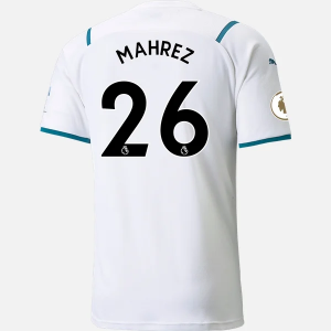 Manchester City Riyad Mahrez 26 Ude Trøjer 2021/22 - Kortærmet