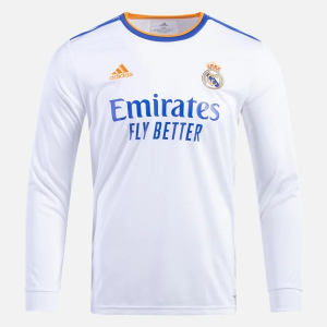 Real Madrid Hjemme Trøjer  2021/22 - Langærmet