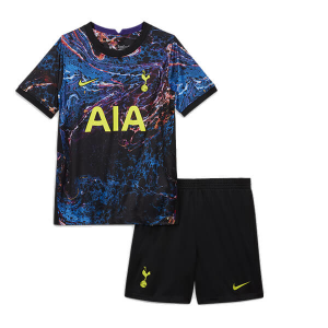 Tottenham Børn UdebaneSæt 2021/22 - FodboldTrøjer(S/S)