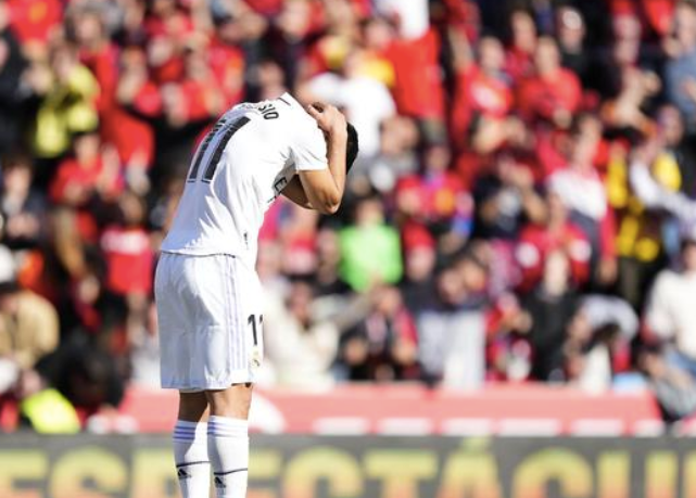 Real Madrid tabte 1-0 ude på Mallorca