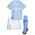 Manchester City Børn HjemmebaneSæts 2023 2024 – FodboldTrøjer(SS)