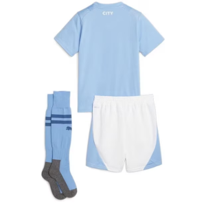 Manchester City Børn HjemmebaneSæts 2023 2024 – FodboldTrøjer(SS) - Image 2