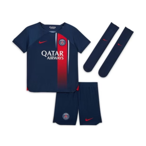 Paris Saint-Germain PSG Børn HjemmebaneSæts 2023 2024 – FodboldTrøjer(SS)