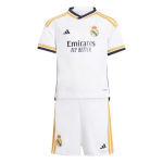 Real Madrid Børn HjemmebaneSæts 2023 2024 – FodboldTrøjer(SS)