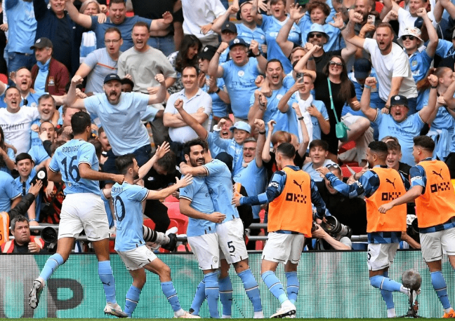 Manchester City vandt FA Cuppen, et skridt tættere på Triple Crown!