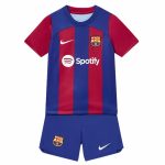 FC Barcelona Børn HjemmebaneSæts 2023 2024 – FodboldTrøjer(SS)