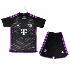 FC Bayern Munich Børn UdebaneSæts 2023 2024 – FodboldTrøjer(SS)