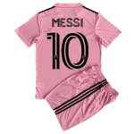 Inter Miami CF Messi 10 Børn HjemmebaneSæts 2023 2024 – FodboldTrøjer(SS)