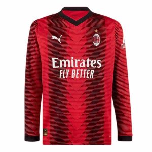 AC Milan Hjemme Trøjer 2023 2024 – Langærmet
