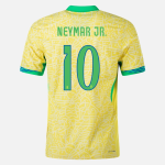 Brasilien Neymar 10 Hjemmebanetrøje 2024 – Fodboldtrøjer(S/S)