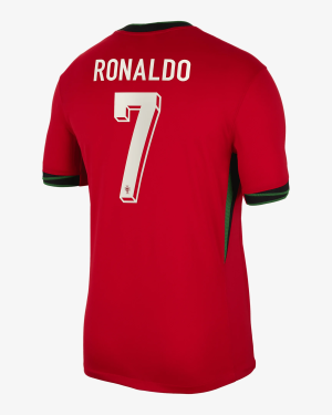 Portugal Ronaldo 7 Hjemmebanetrøje 2024 – Fodboldtrøjer(S/S)