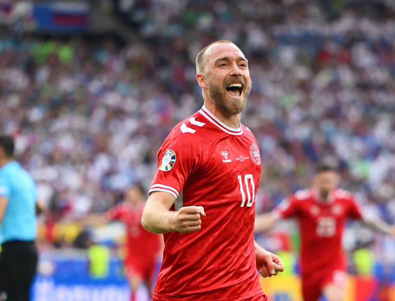 Eriksen vender tilbage, da Danmark spiller uafgjort med Slovenien